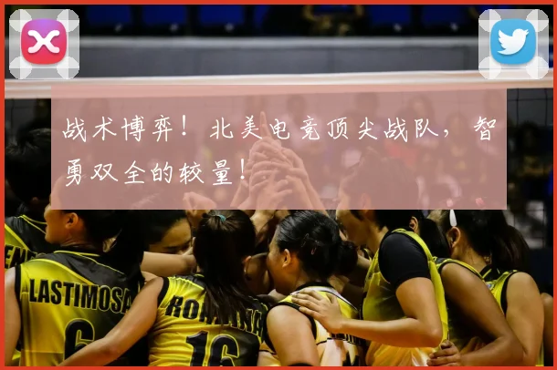 战术博弈！北美电竞顶尖战队，智勇双全的较量！